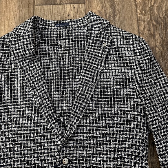 Stafford Other - Stafford Classic Fit Sport Coat Blazer Jacket Men’s Size 40R Navy Check